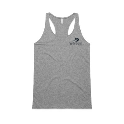 Salty Dicks Hard Day Signlet - AS Colour Women's Balance Racerback Thumbnail
